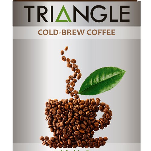 Create a label design for the best new cold-brew coffee!