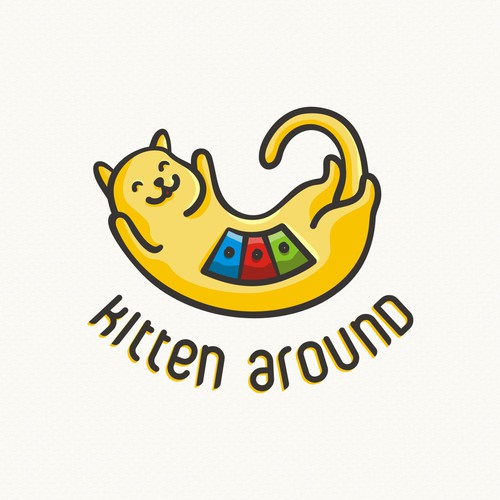 Friendly logo for a cat products company