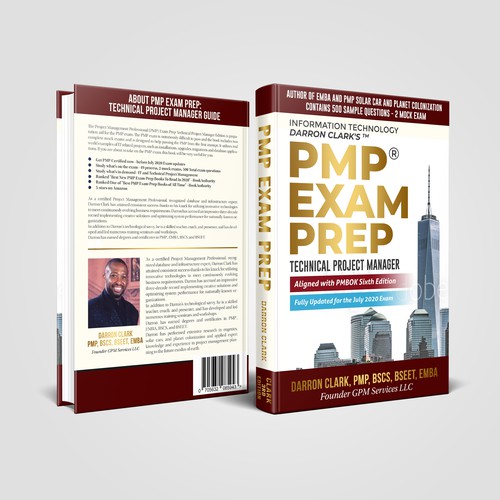 PMP Book Cover with strong character