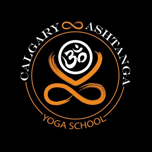 Yoga school logo and social media pack