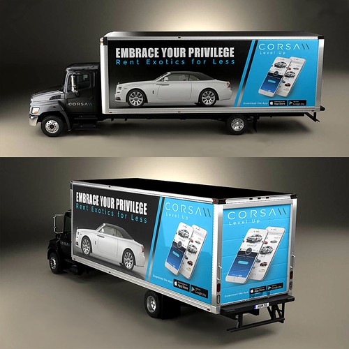 box truck wrap design