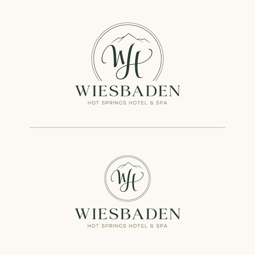 Logo Design For Wiesbaden Hot Springs Hotel & Spa