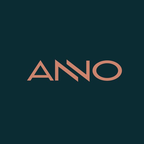 Unique Wordmark and Monogram for ANNO's Luxury Evening Wear