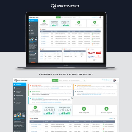 PRENDIO DASHBOARD