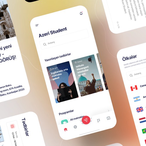 App design for Azeri Student
