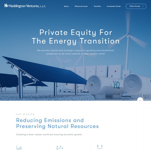 Website Revamp for Haddinton Ventures