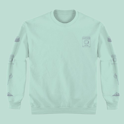 Long Sleeve Mute Design for The Bins