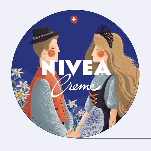 NIVEA Creme Swiss Anniversary Edition packaging