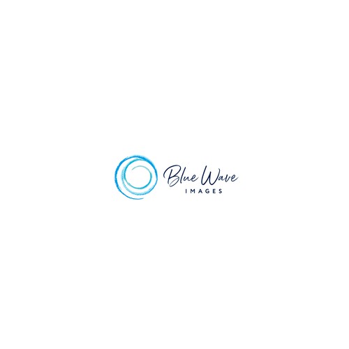 Blue Wave Images Logo design