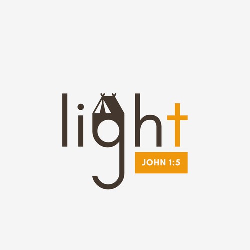 Light - John 1:5 Logo