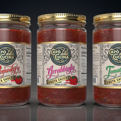 New Pasta Sauce brand and line named "Capo della Cucina".