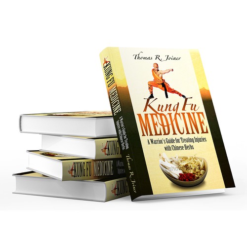 Book cover design for Kung Fu professionals