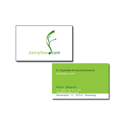 E-Zigaretten Onlineshop / Ladengeschäft dampfbar.com sucht ein neues Logo!