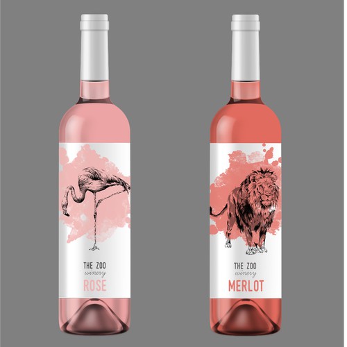 Wine bottle design 