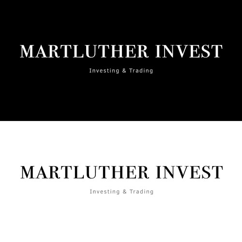 "Martluther Invest" logo design