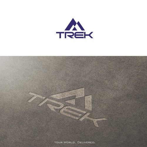 TREK Technology Company Logo Design