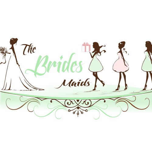 Create the next logo for The Bride's Maids 