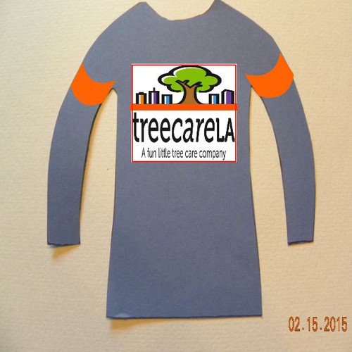 An eye-catching shirt design for TreeCareLA