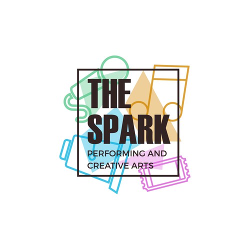 The Spark - performing and creative arts logo