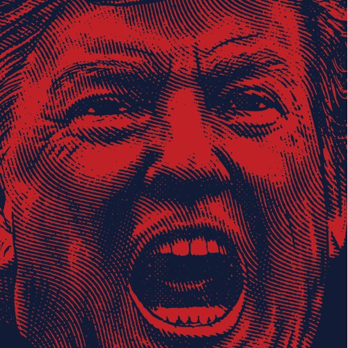 Trump Portrait Illustration