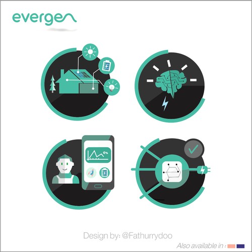 icons for Evergen 