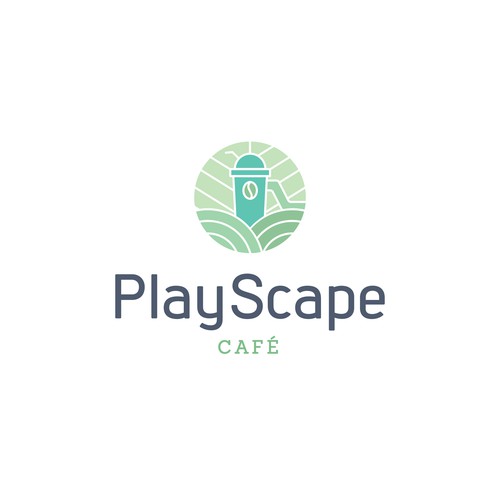 Logo Design for Cafe and Children Playground