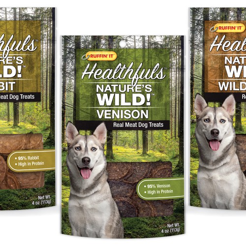 Healthfuls Nature's Wild dog treats