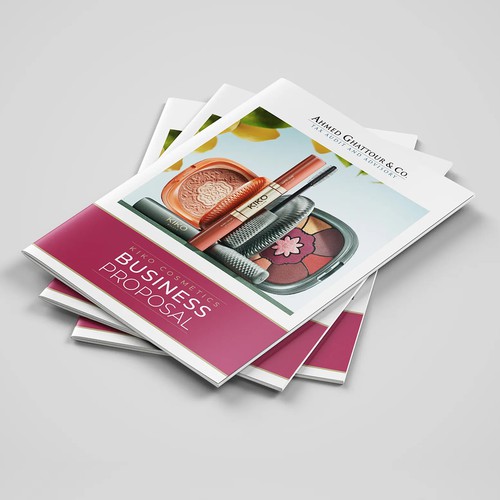 A4 Business Proposal Design | Ahmed Ghattour & Co - KIKO MILANO