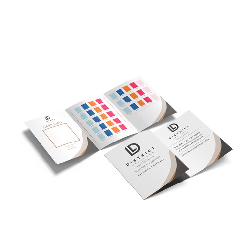 DISTRICT || Postcard or Flyer Design