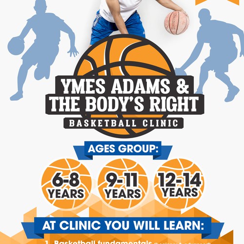 Basketball Clinic Flyer