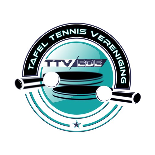 Logo concept for table tennis club.