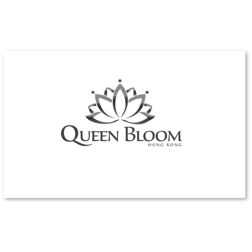 Create the next logo for QUEEN BLOOM