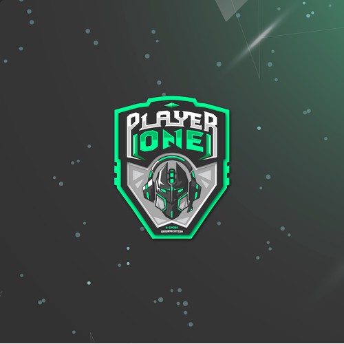 Player One logo design