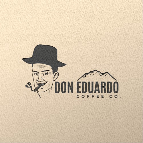 don eduardo coffee co logo design