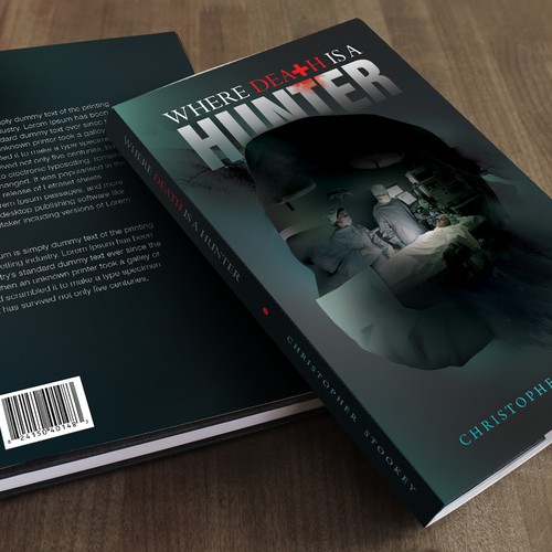 Where Death Is a Hunter Book Cover Design