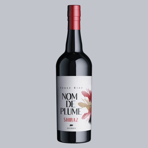 wine label design