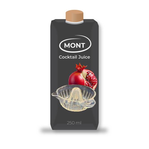 Fruit juice Tetra pack design