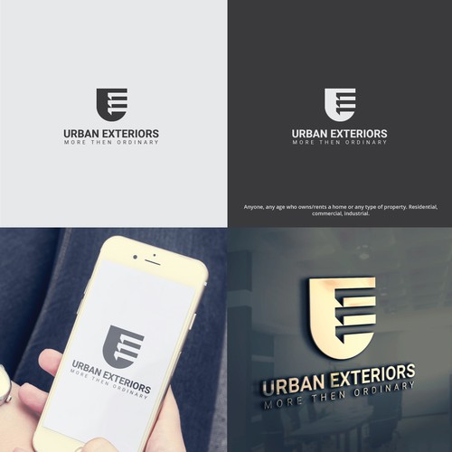 Professional Logo for Home/Real Estate Exterior Company