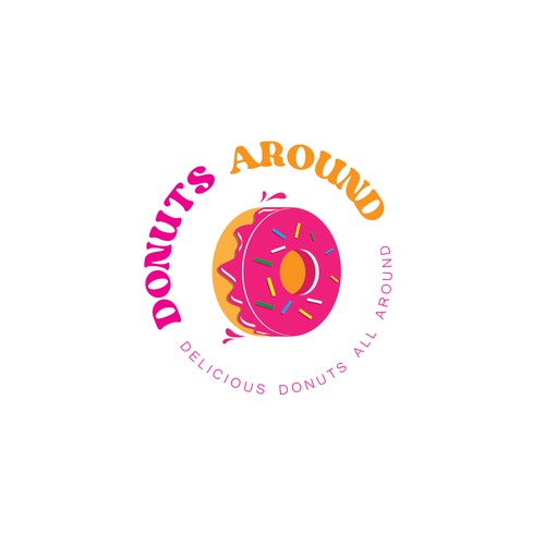 Logo concept for Donuts Around