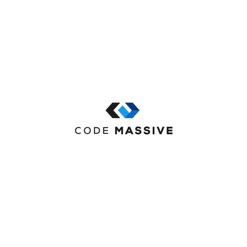 Bold logo concept for web application