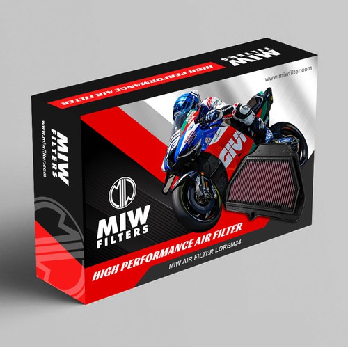 Packing, box, Air filter, Motorcycle