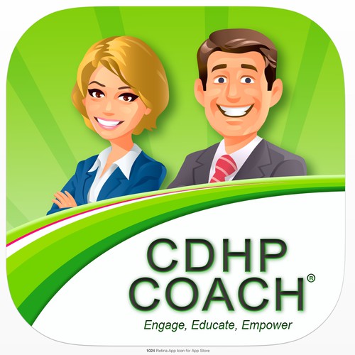 Mobile App Icon for **CDHP Coach**!  New App Launching Soon!!!