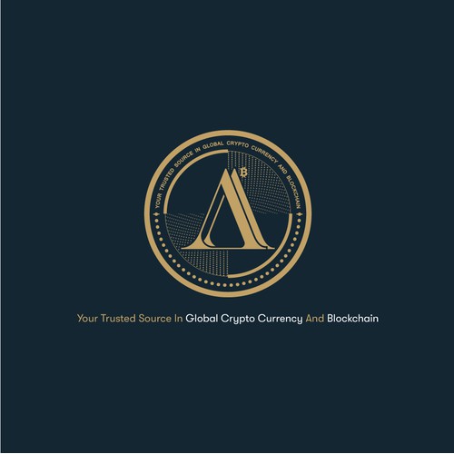 "AA" Crypto Logo Design.