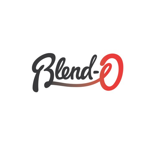 Blend-O Lettering logo