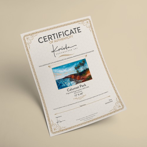 Certificate Designed for KSM