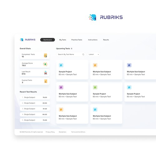 Rubriks - Educatinal testing software 