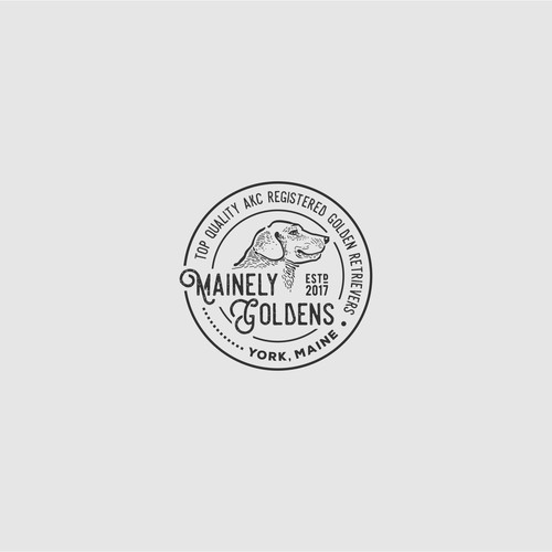 Mainely Golden Logo