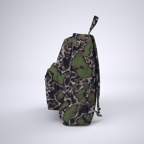 camouflage backpack