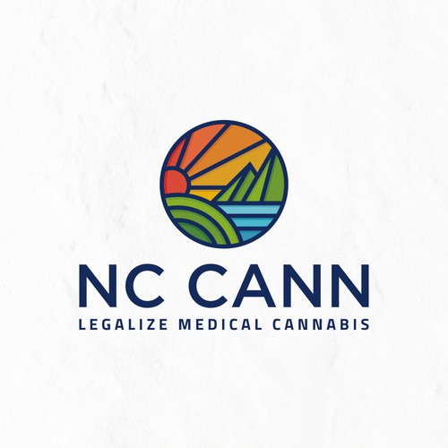 Modern Colorfull Logo dessign for North Carolina cannabis company