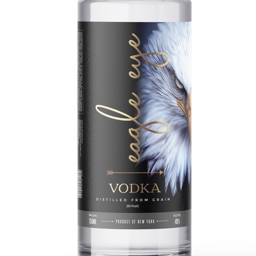 Bold concept for Vodka label